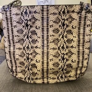 Michael Kors Snake-Print Purse